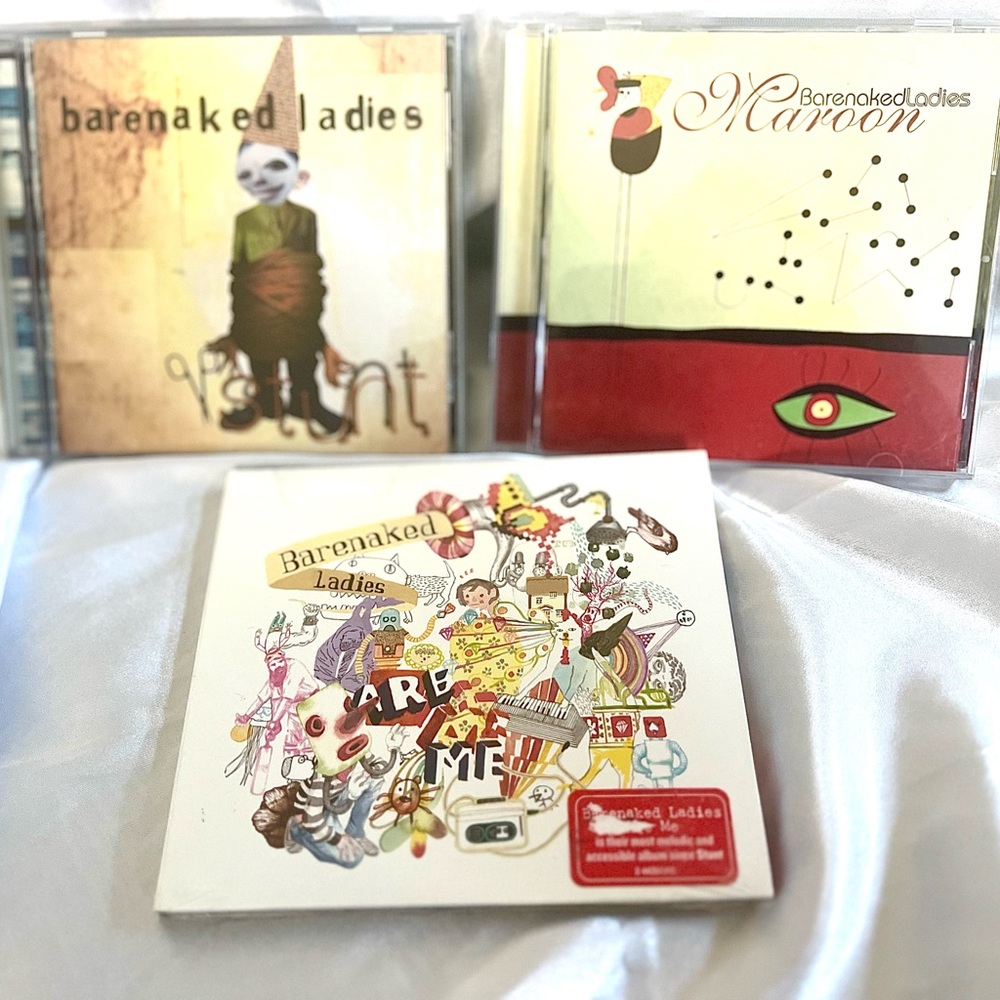 BARENAKED LADIES CD Collection of 3.  1 is still unopened. 2 are EUC